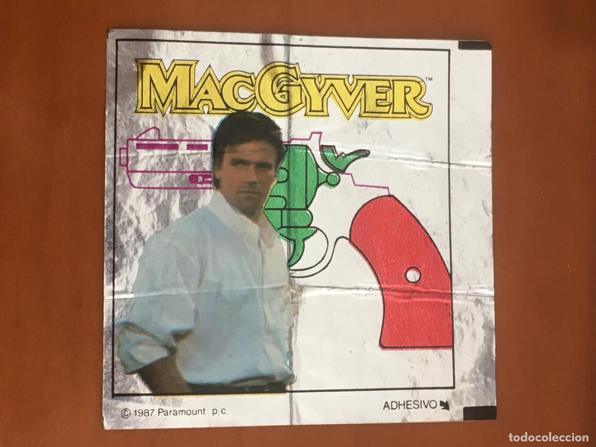 Coleccionismo Cromos antiguos: macgyver mac gyver cromo chicle nunca pegado