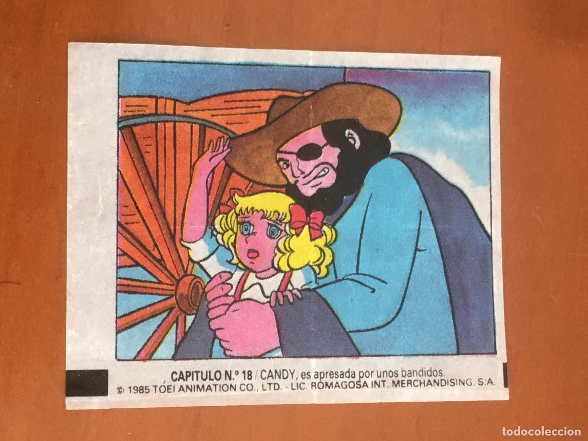Coleccionismo Cromos antiguos: candy candy n&ordm; 18 cromo chicle nunca pegado