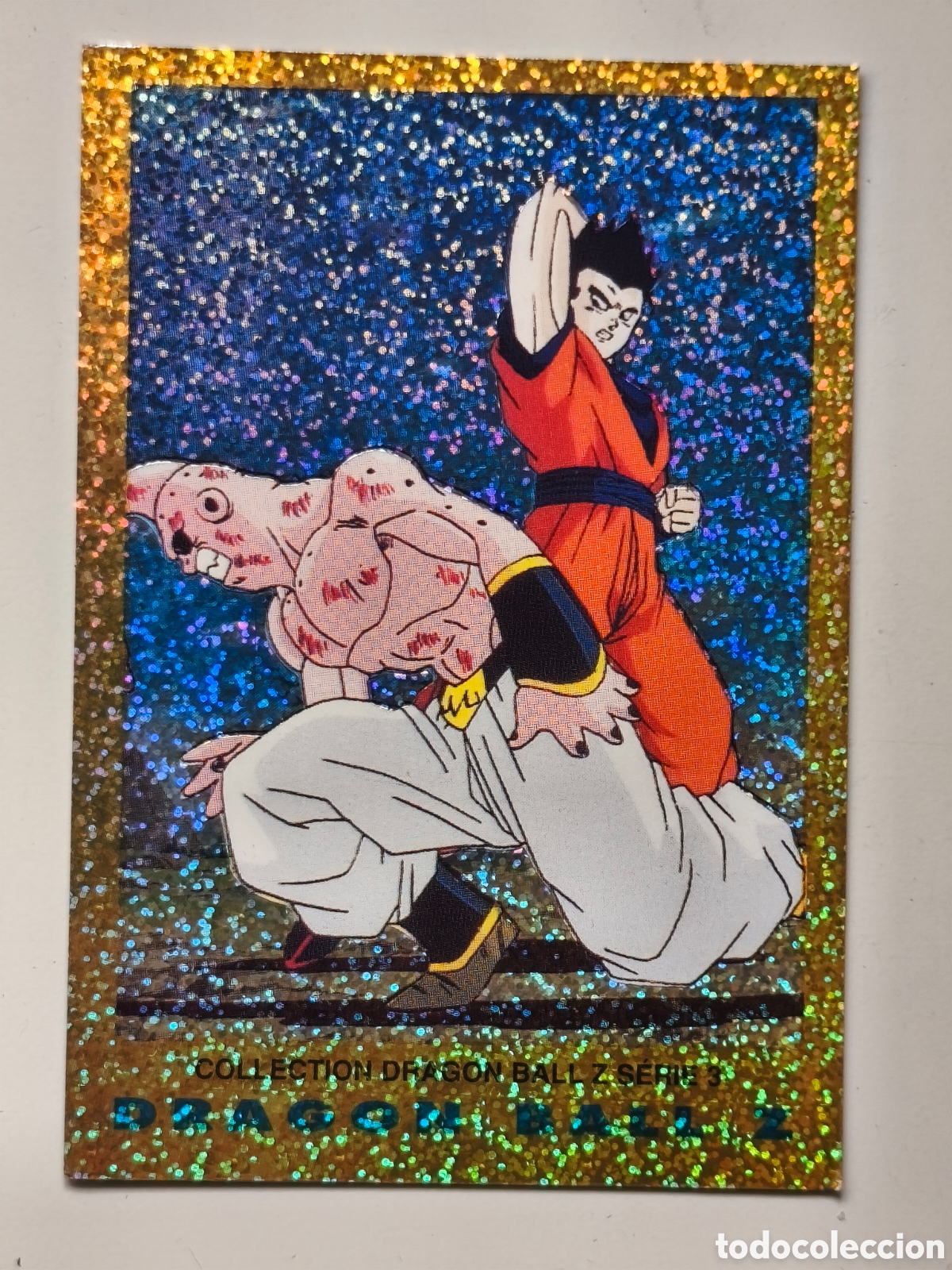 Coleccionismo Cromos antiguos: DRAGON BALL Z SERIE 3 DORADA - N&ordm; 97 - GOHAN, SUPER BOO - PANINI - BRILLANTE
