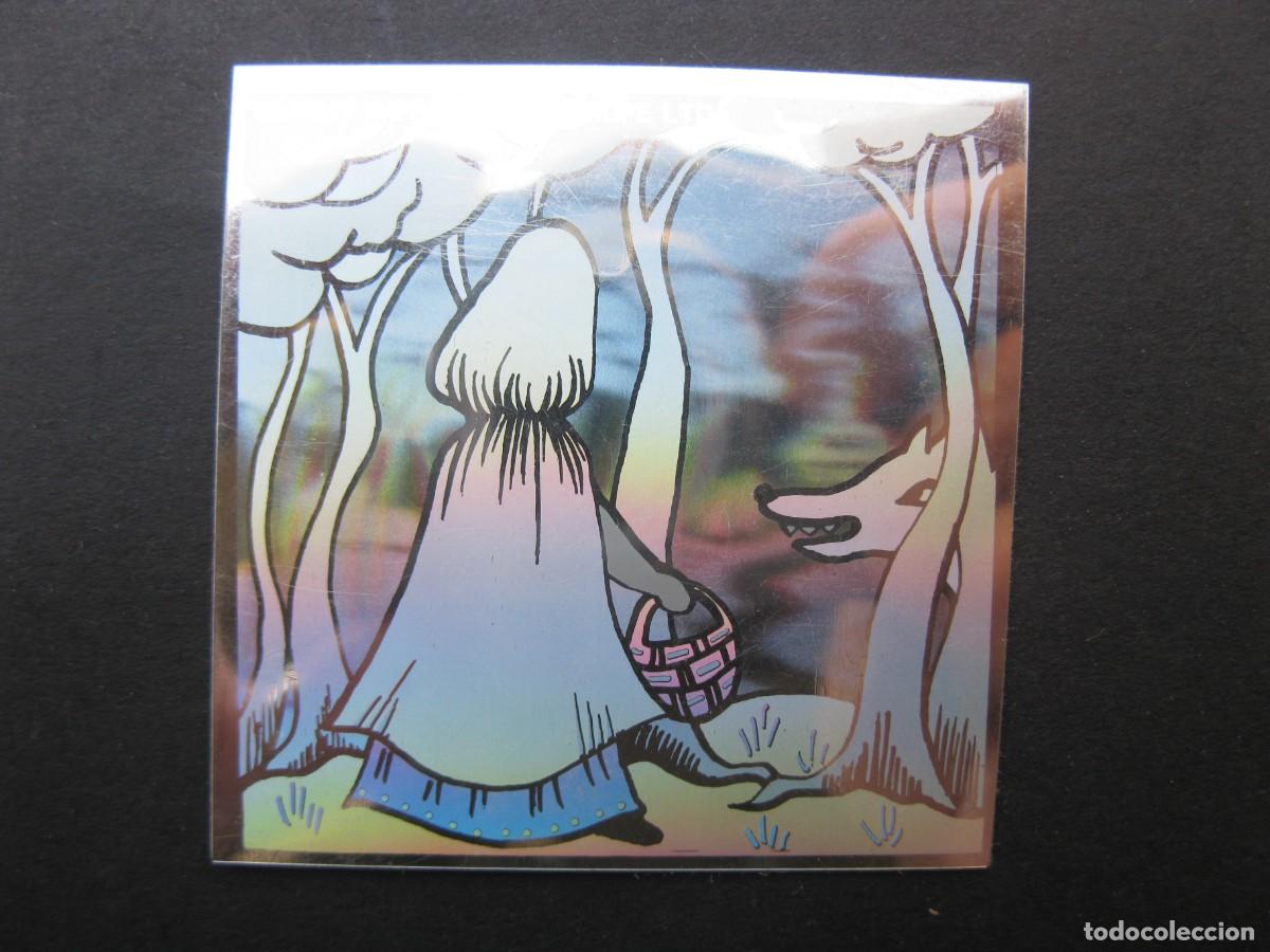 Coleccionismo Cromos antiguos: CROMO HOLOGR&Aacute;FICO DE CAPERUCITA ROJA - LIGHT IMPRESSIONS EUROPE - NUNCA PEGADO.