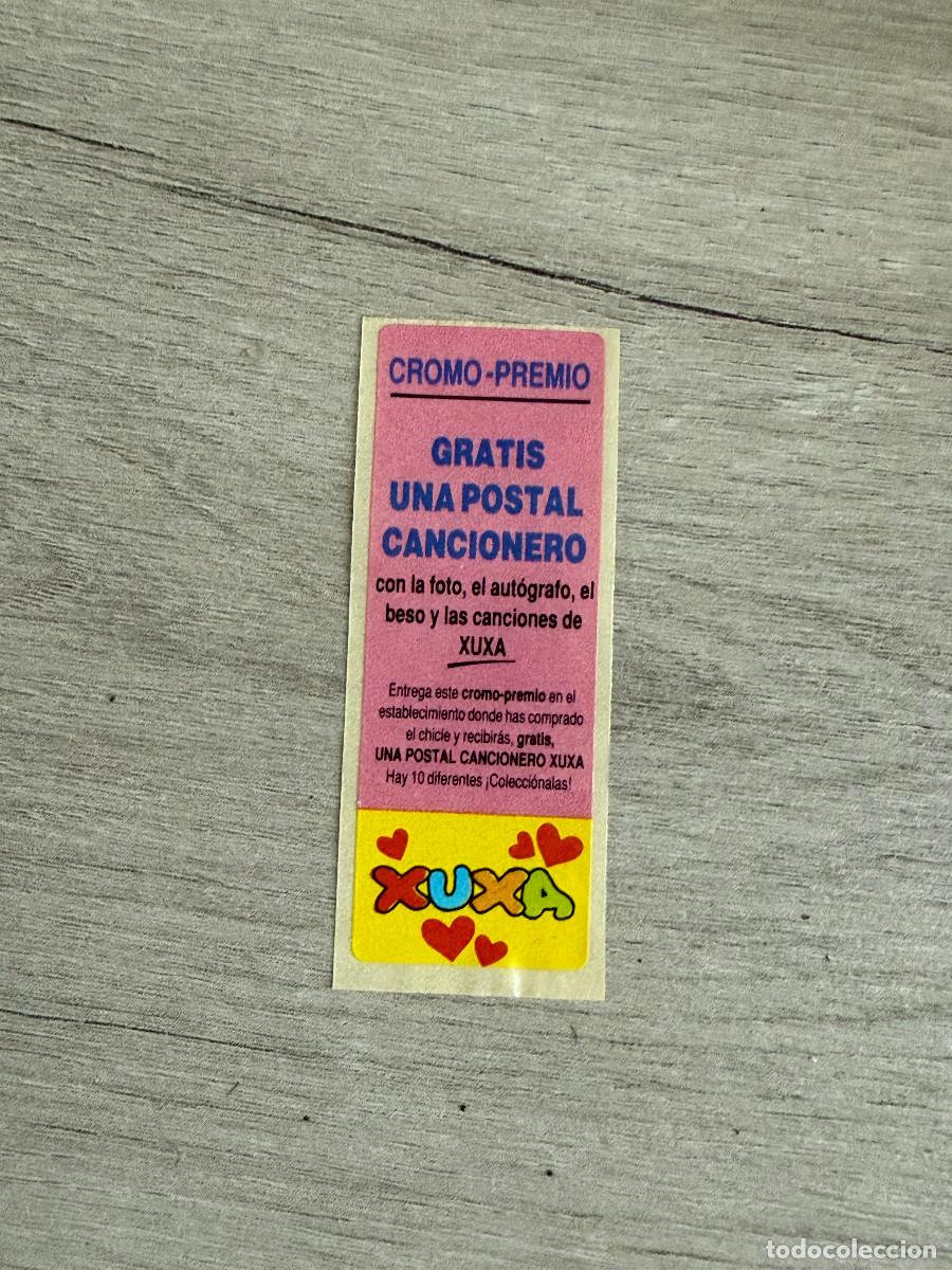 Coleccionismo Cromos antiguos: PREMIO Chicles Xuxa - gana un cancionero