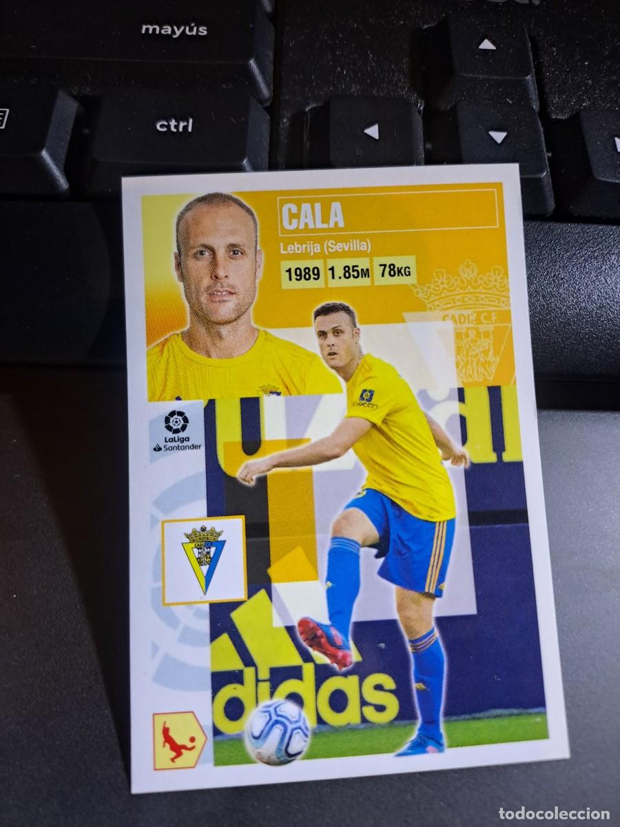 Coleccionismo Cromos antiguos: CROMO CALA 5 CADIZ LIGA 2020 2021 20 21 ESTE PANINI NUNCA PEGADO
