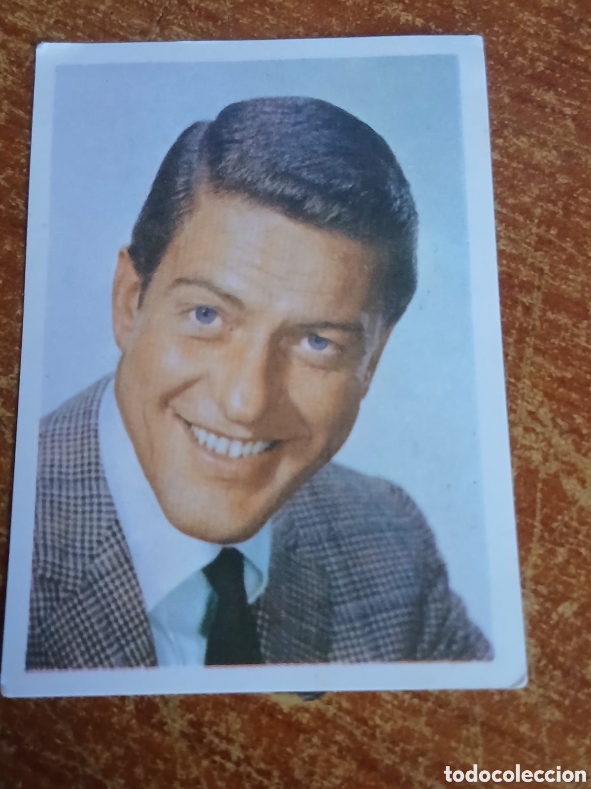 Coleccionismo Cromos antiguos: Cromo Cigarrillos Cumbre n&deg; 195 Dick Van Dyke -Estrellas del cine y de la canci&oacute;n-