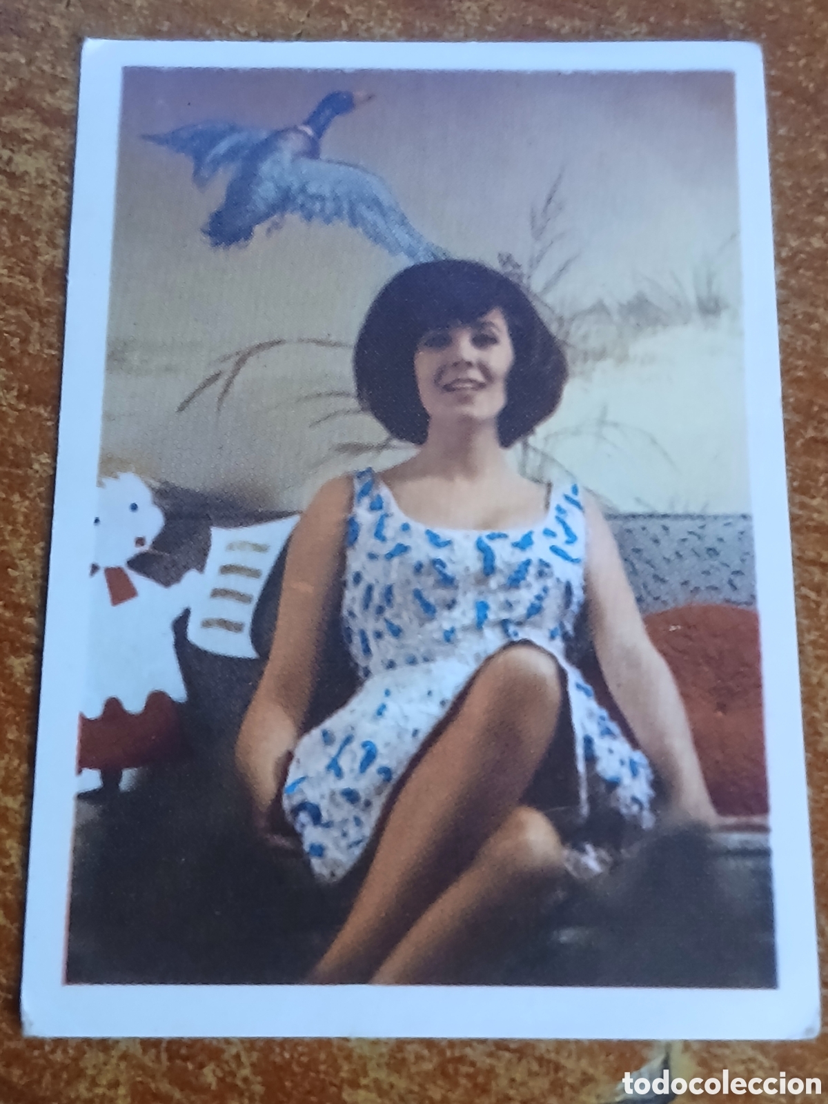 Coleccionismo Cromos antiguos: Cromo Cigarrillos Cumbre n&deg; 196 Concha Velasco -Estrellas del cine y de la canci&oacute;n-