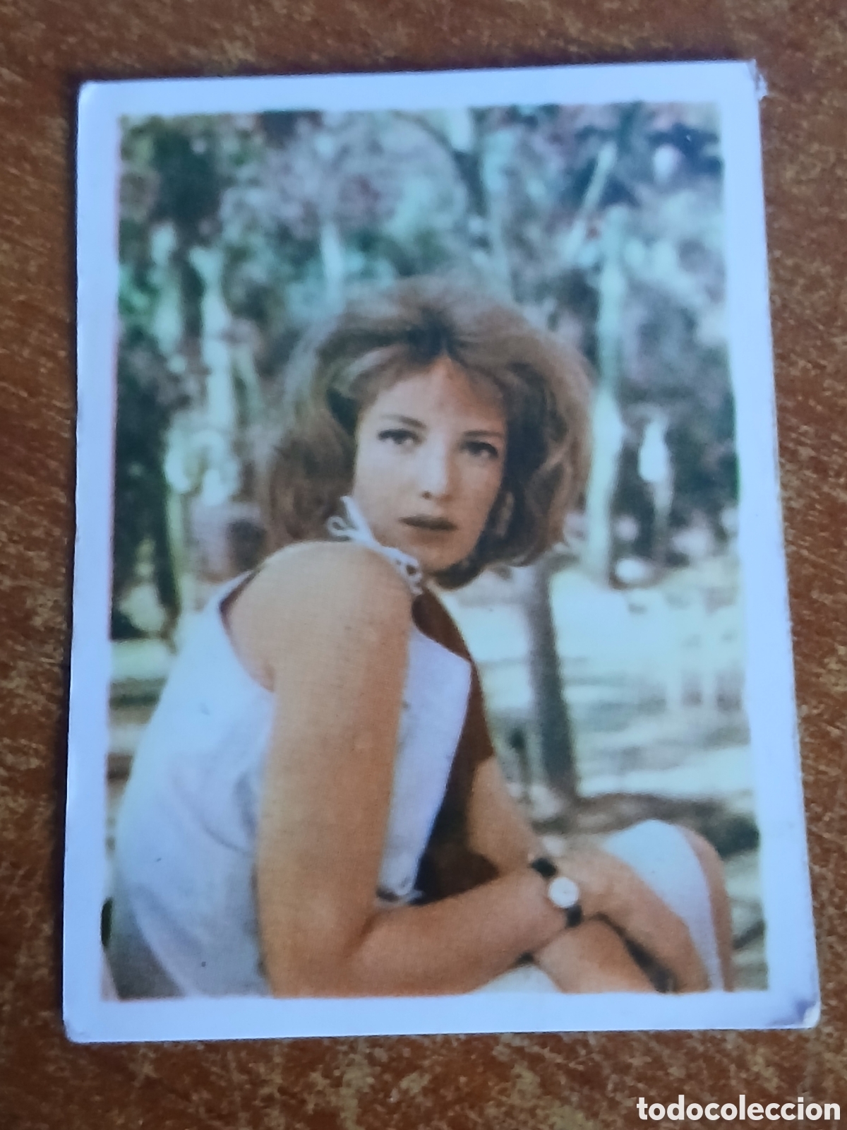 Coleccionismo Cromos antiguos: Cromo Cigarrillos Cumbre n&deg; 198 M&oacute;nica Vitti -Estrellas del cine y de la canci&oacute;n-