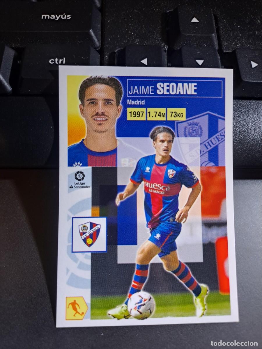 Coleccionismo Cromos antiguos: CROMO SEOANE 14 HUESCA LIGA 2020 2021 20 21 ESTE PANINI NUNCA PEGADO