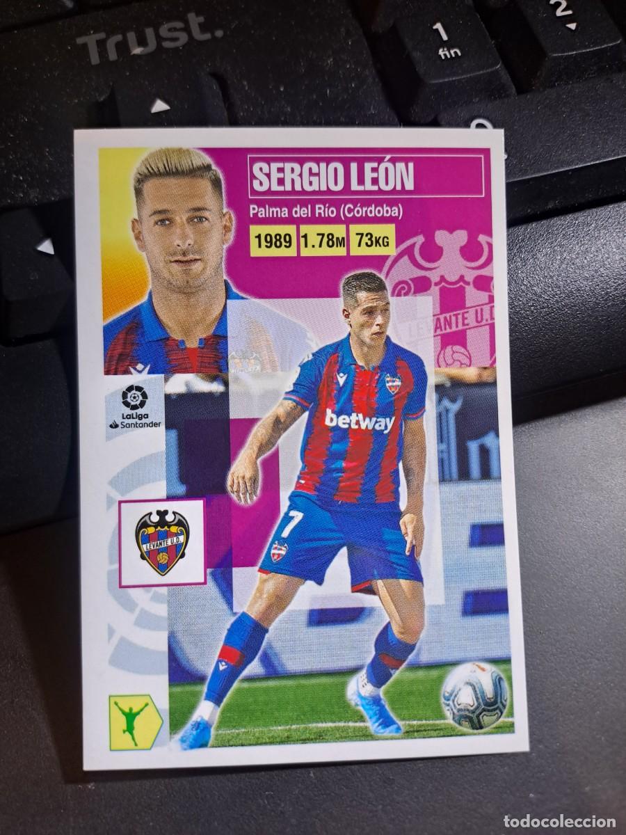 Coleccionismo Cromos antiguos: CROMO SERGIO LEON 15 B 15B HUESCA LIGA 2020 2021 20 21 ESTE PANINI NUNCA PEGADO