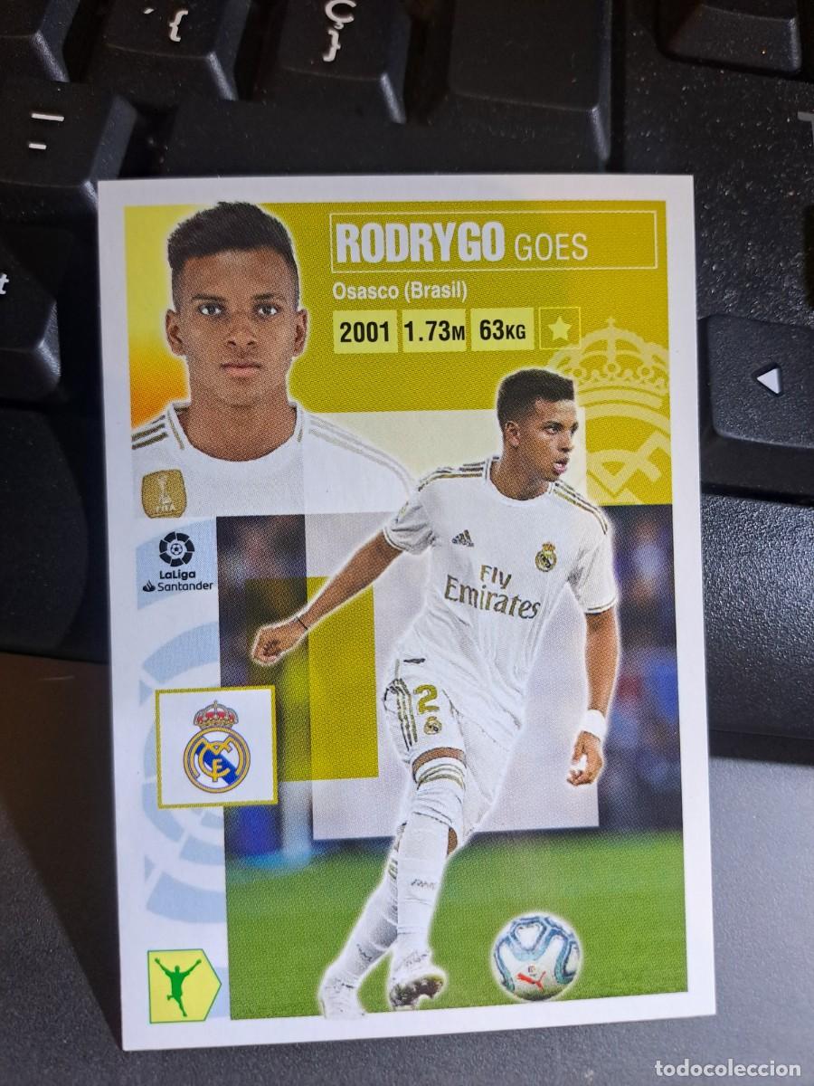 Coleccionismo Cromos antiguos: CROMO RODRYGO 17 B 17B REAL MADRID LIGA 2020 2021 20 21 ESTE PANINI NUNCA PEGADO