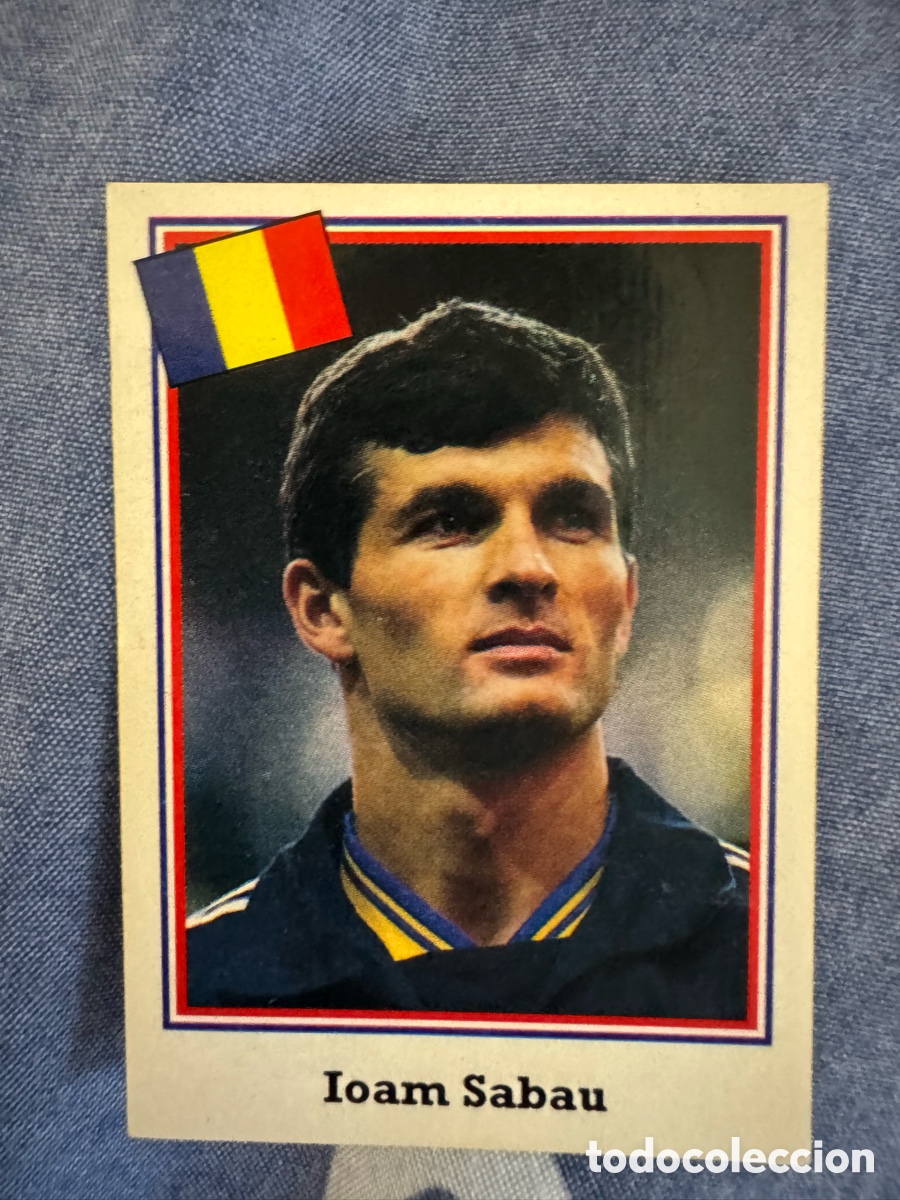 Coleccionismo Cromos antiguos: Ioan Ovidiu Sabău n&deg;163 - Euroflash World Cup 1994