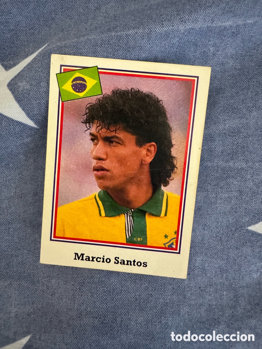 Coleccionismo Cromos antiguos: Marcio Santos n&deg; 55 - Euroflash World Cup USA 1994
