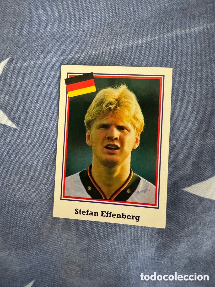 Coleccionismo Cromos antiguos: Stefan Effenberg n&deg;159 - Euroflash World Cup USA 1994