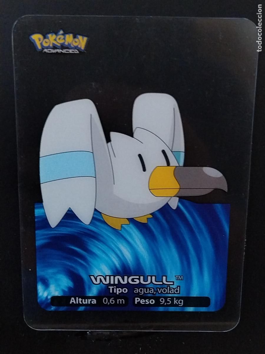 Collectionnisme Cartes &agrave; collectionner anciennes: POKEMON LAMINCARDS EDIBAS MC CROMO 036 WINGULL A&Ntilde;O 2005 JUGADA ORIGINAL