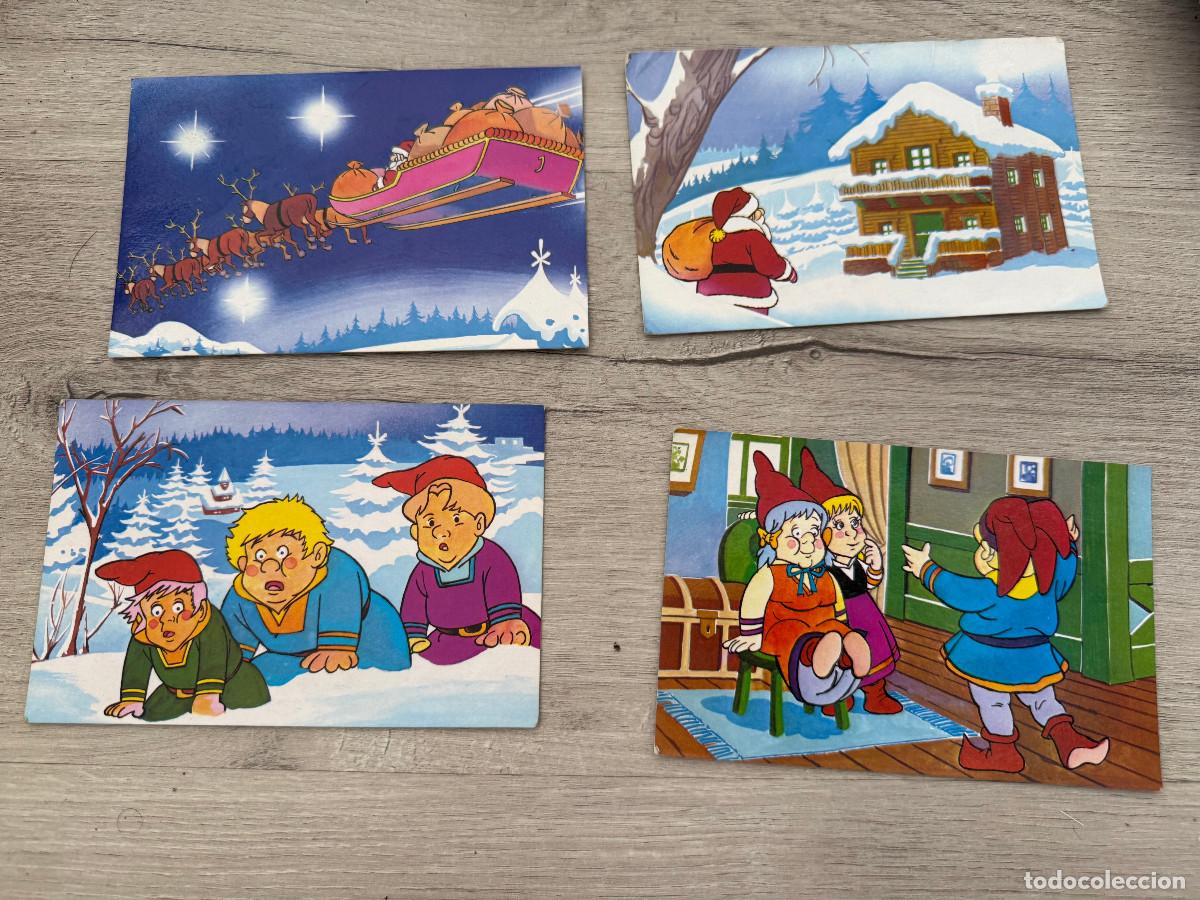 Coleccionismo Cromos antiguos: 4 postales PREMIO - Phoskitos Noeli