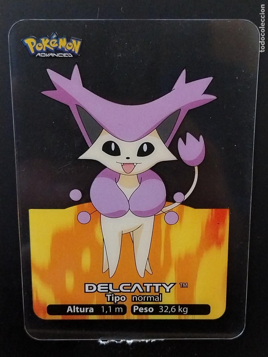 Collectionnisme Cartes &agrave; collectionner anciennes: POKEMON LAMINCARDS EDIBAS MC CROMO 061 DELCATRY A&Ntilde;O 2005 JUGADA ORIGINAL