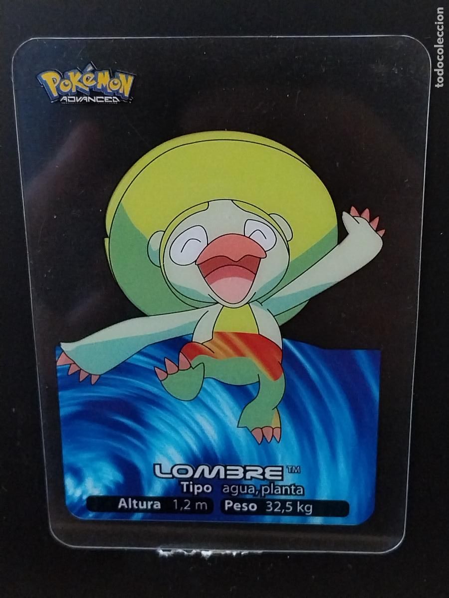 Coleccionismo Cromos antiguos: POKEMON LAMINCARDS EDIBAS MC CROMO 029 LOMBRE A&Ntilde;O 2005 JUGADA ORIGINAL