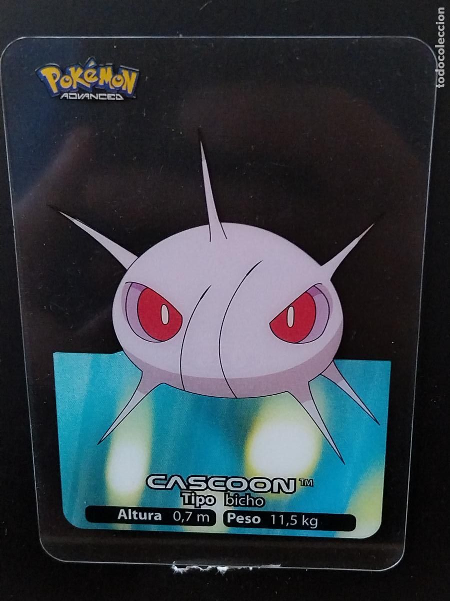 Coleccionismo Cromos antiguos: POKEMON LAMINCARDS EDIBAS MC CROMO 026 CASCOON A&Ntilde;O 2005 JUGADA ORIGINAL