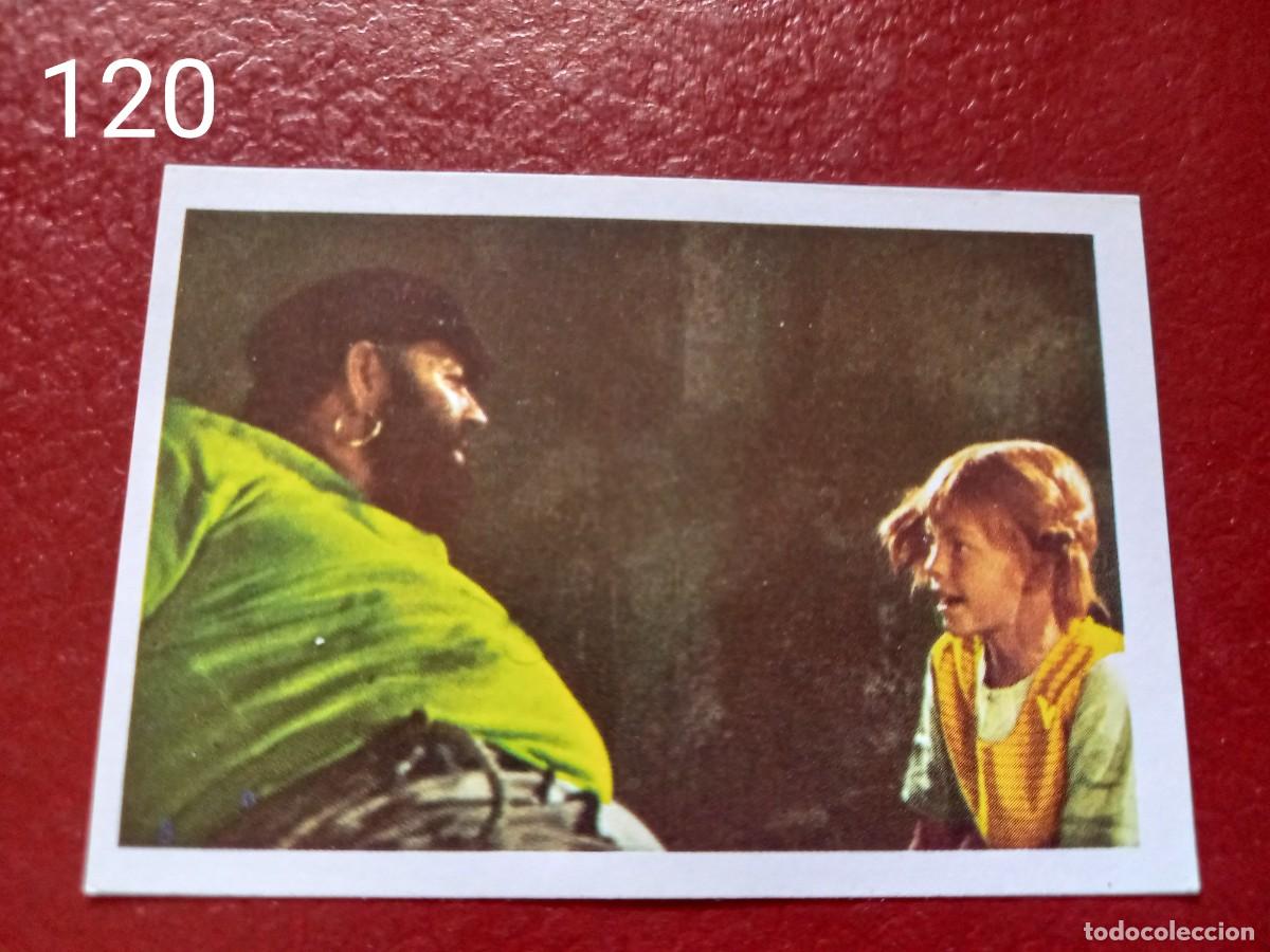 Coleccionismo Cromos antiguos: Cromo n.120 pipi calzaslargas 1974 fher (sin pegar)
