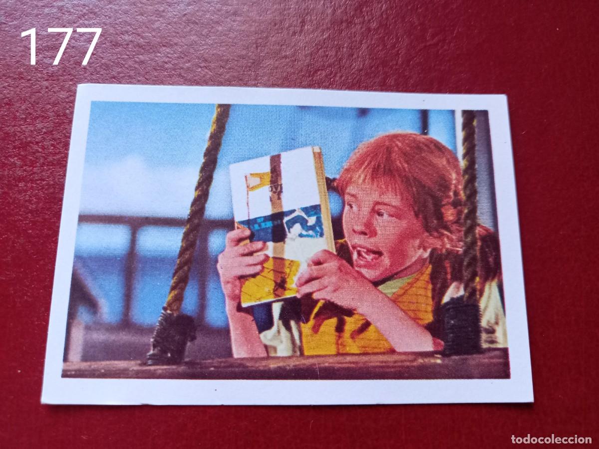 Coleccionismo Cromos antiguos: Cromo n.177 pipi calzaslargas 1974 fher (sin pegar)