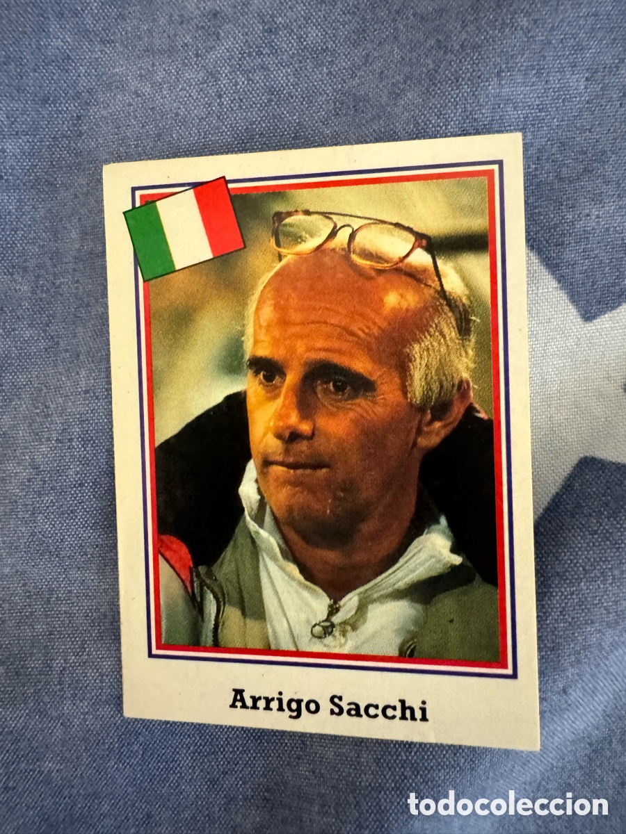 Coleccionismo Cromos antiguos: Arrigo Sacchi - Euroflash World Cup USA 1994