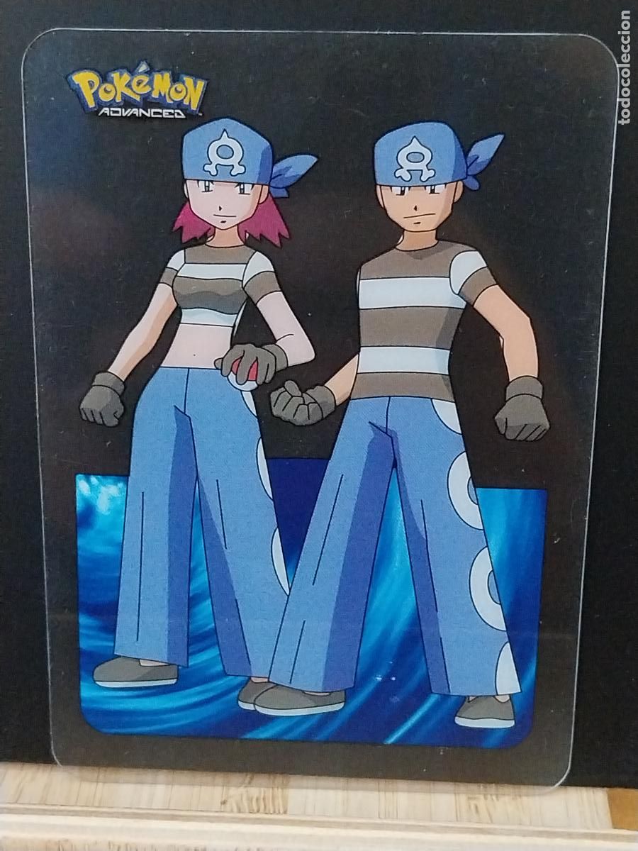 Coleccionismo Cromos antiguos: POKEMON LAMINCARDS EDIBAS MC CROMO 009 TEAM AQUA A&Ntilde;O 2005 JUGADA ORIGINAL