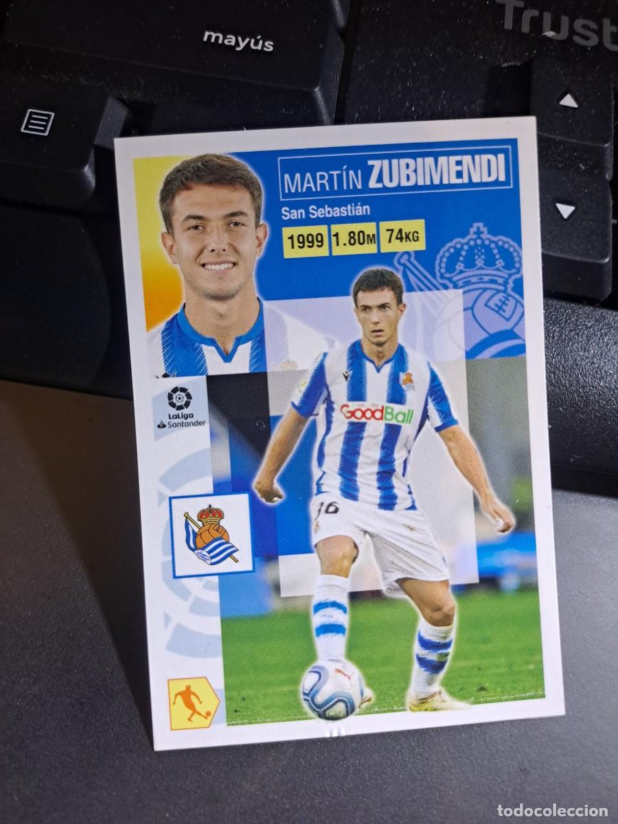 Coleccionismo Cromos antiguos: CROMO ZUBIMENDI 12 B 12B REAL SOCIEDAD LIGA 2020 2021 20 21 ESTE PANINI NUNCA PEGADO