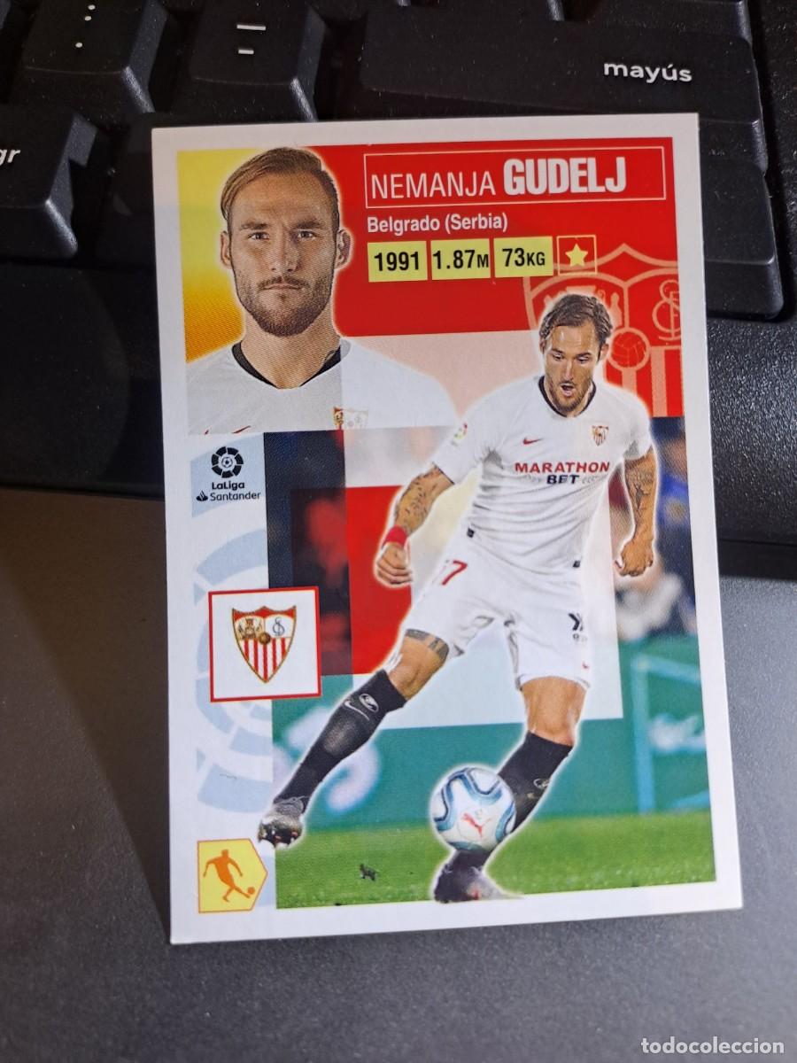 Coleccionismo Cromos antiguos: CROMO GUDELJ 9 SEVILLA LIGA 2020 2021 20 21 ESTE PANINI NUNCA PEGADO