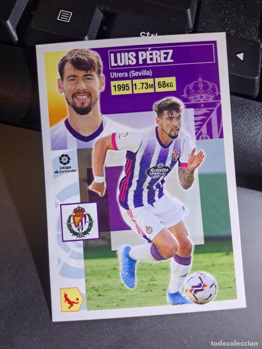 Coleccionismo Cromos antiguos: CROMO LUIS PEREZ 5 VALLADOLID LIGA 2020 2021 20 21 ESTE PANINI NUNCA PEGADO