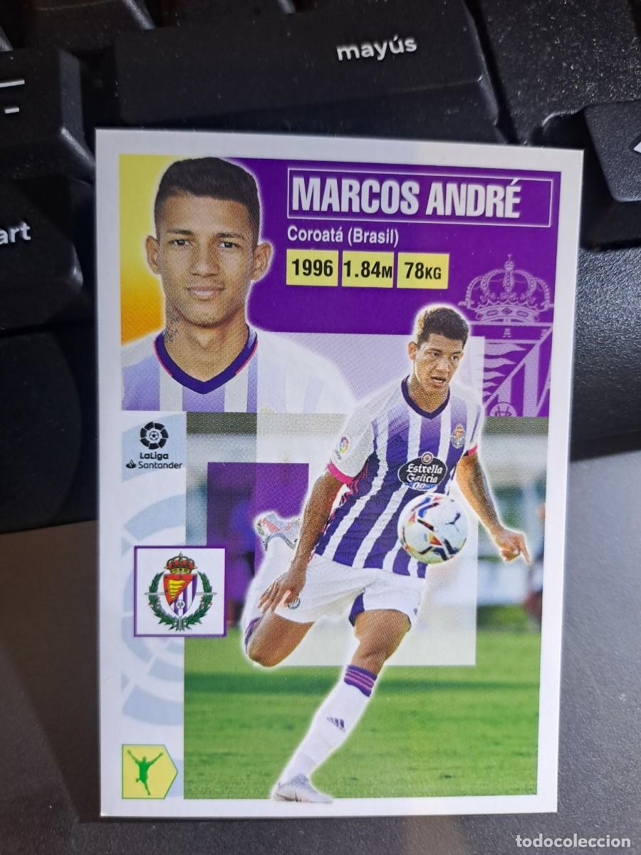 Coleccionismo Cromos antiguos: CROMO MARCOS ANDRE 16 VALLADOLID LIGA 2020 2021 20 21 ESTE PANINI NUNCA PEGADO