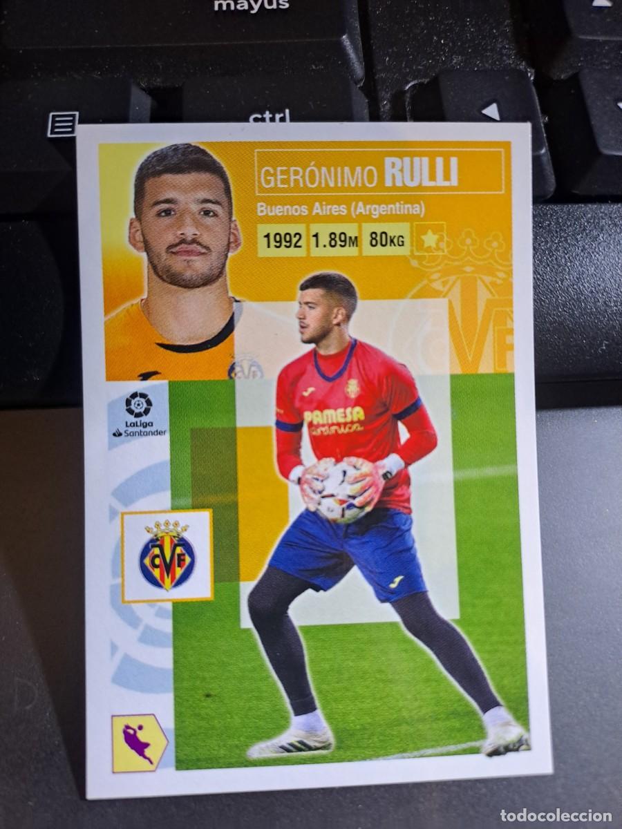 Coleccionismo Cromos antiguos: CROMO RULLI 3 VILLARREAL LIGA 2020 2021 20 21 ESTE PANINI NUNCA PEGADO