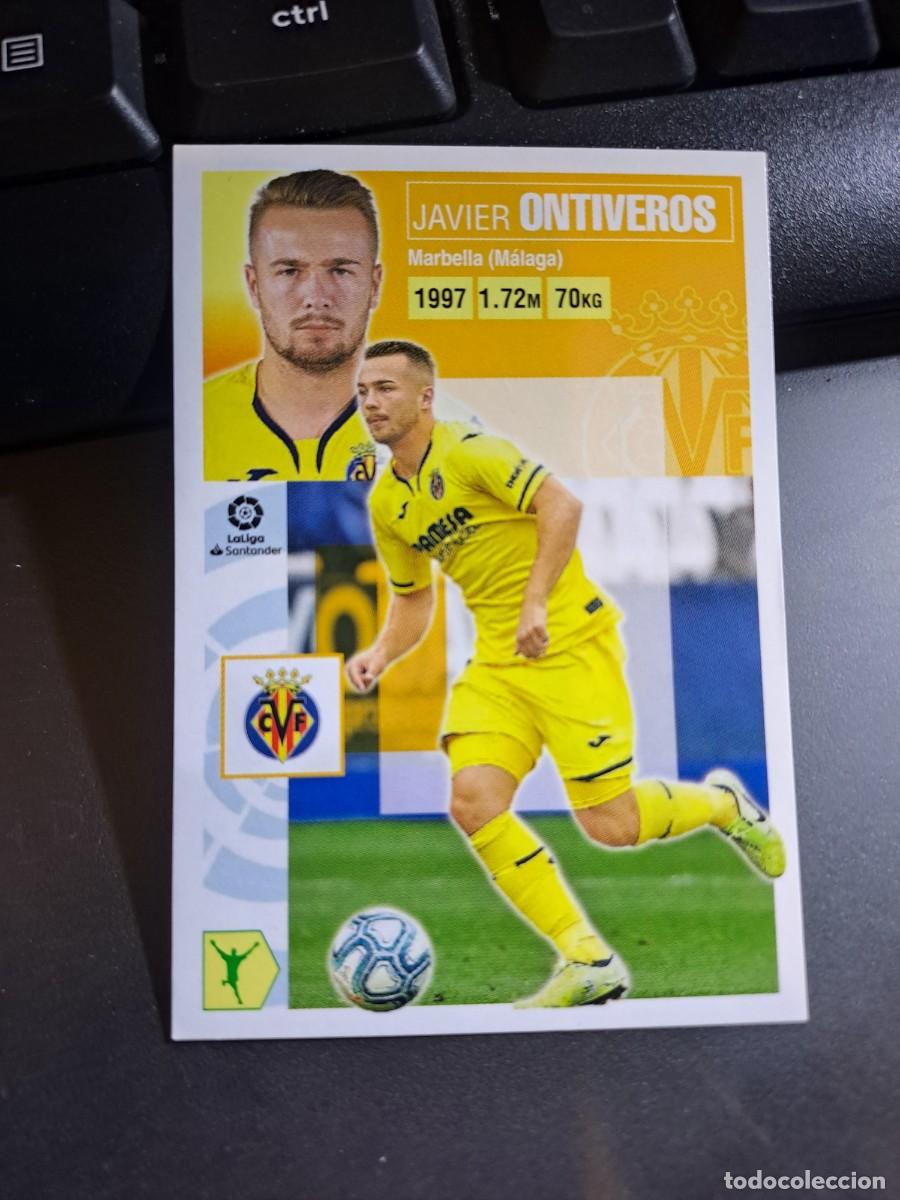 Coleccionismo Cromos antiguos: CROMO ONTIVEROS 15 VILLARREAL LIGA 2020 2021 20 21 ESTE PANINI NUNCA PEGADO