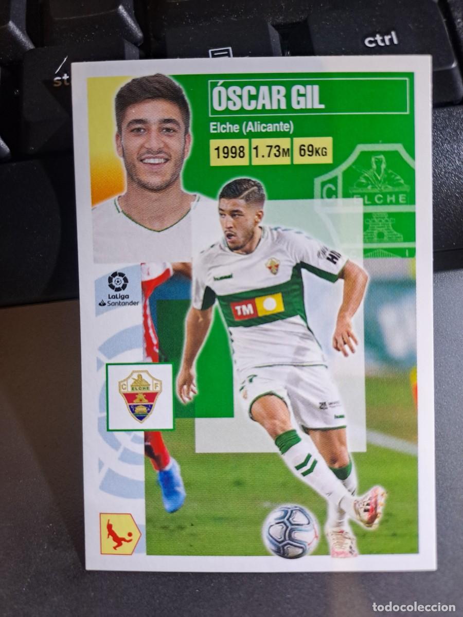 Coleccionismo Cromos antiguos: CROMO OSCAR GIL 4 ELCHE LIGA 2020 2021 20 21 ESTE PANINI NUNCA PEGADO