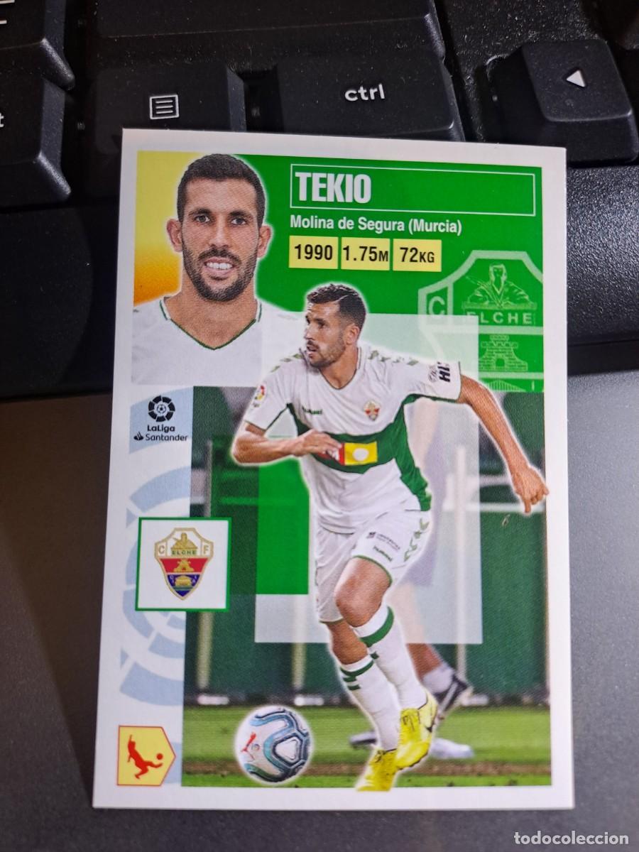 Coleccionismo Cromos antiguos: CROMO TEKIO 5 ELCHE LIGA 2020 2021 20 21 ESTE PANINI NUNCA PEGADO