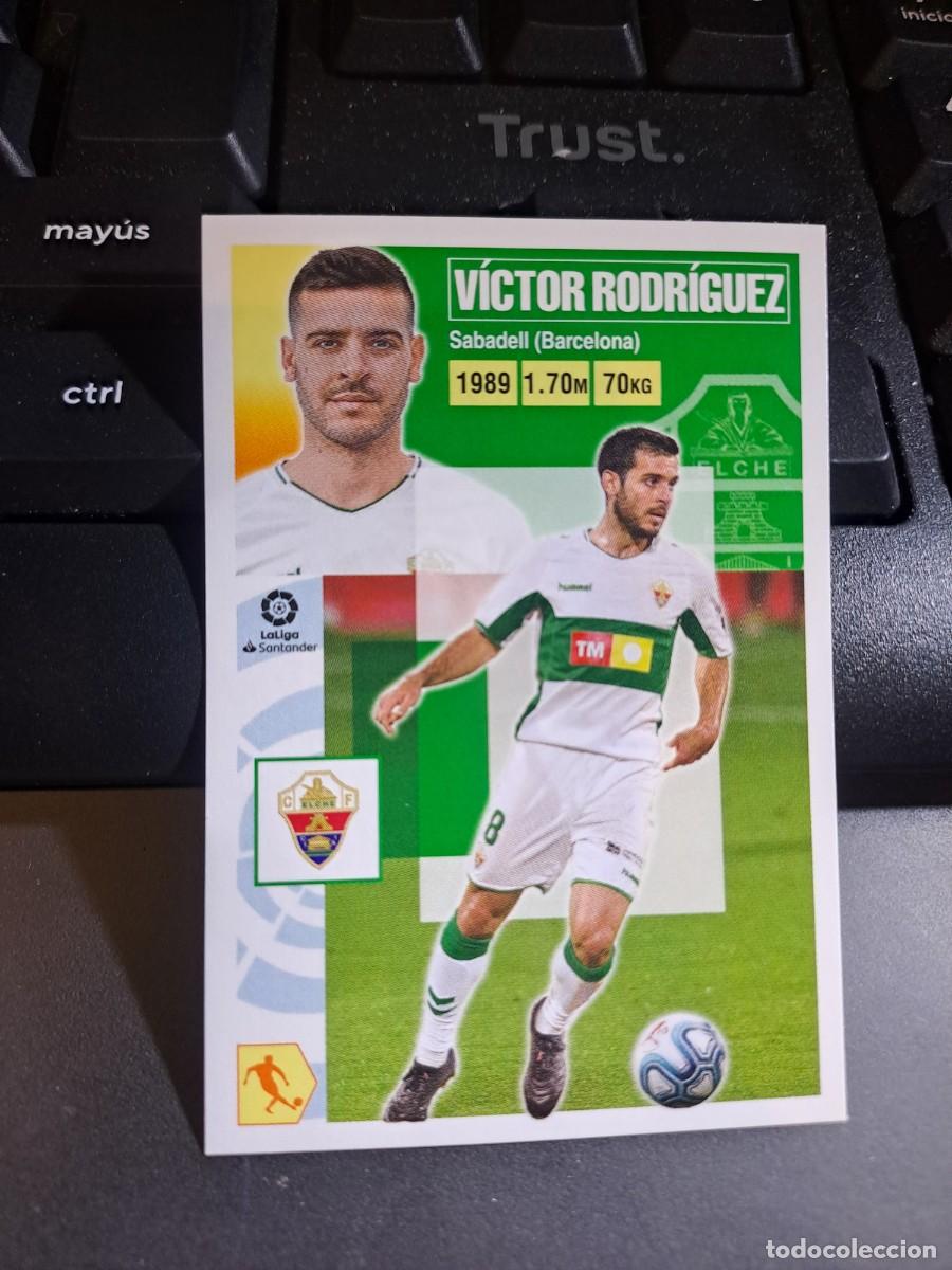 Coleccionismo Cromos antiguos: CROMO VICTOR RODRIGUEZ 11 ELCHE LIGA 2020 2021 20 21 ESTE PANINI NUNCA PEGADO