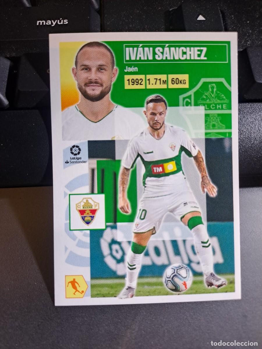 Coleccionismo Cromos antiguos: CROMO IVAN SANCHEZ 13 ELCHE LIGA 2020 2021 20 21 ESTE PANINI NUNCA PEGADO