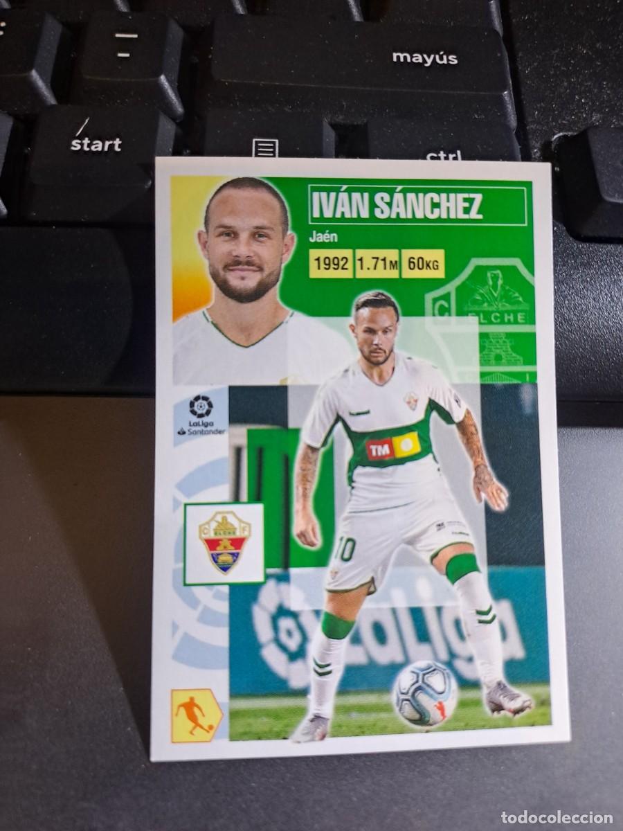 Coleccionismo Cromos antiguos: CROMO IVAN SANCHEZ 13 ELCHE LIGA 2020 2021 20 21 ESTE PANINI NUNCA PEGADO