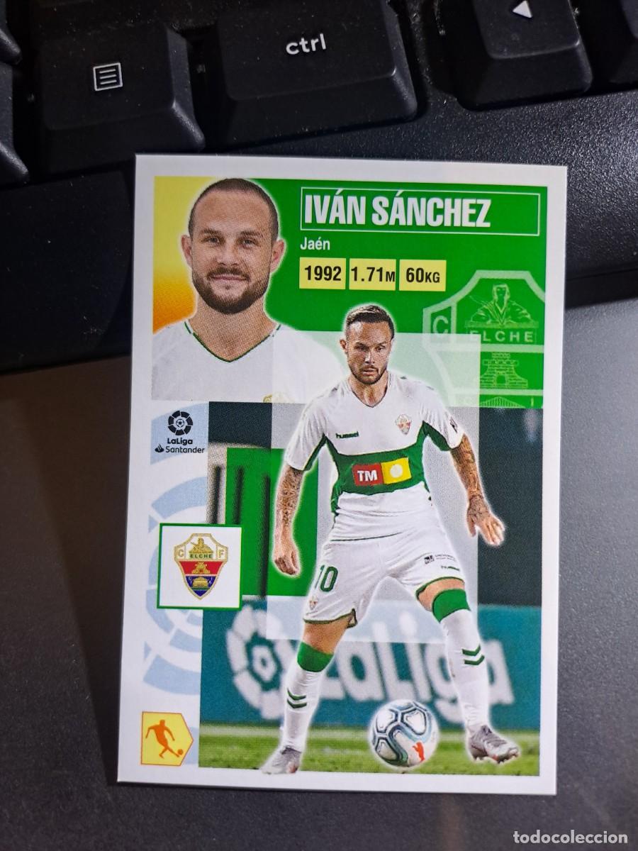 Coleccionismo Cromos antiguos: CROMO IVAN SANCHEZ 13 ELCHE LIGA 2020 2021 20 21 ESTE PANINI NUNCA PEGADO