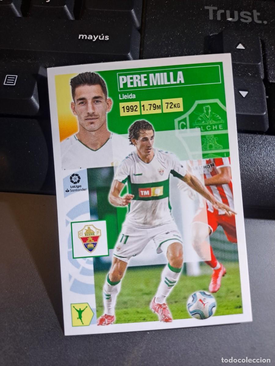 Coleccionismo Cromos antiguos: CROMO PERE MILLA 15 ELCHE LIGA 2020 2021 20 21 ESTE PANINI NUNCA PEGADO