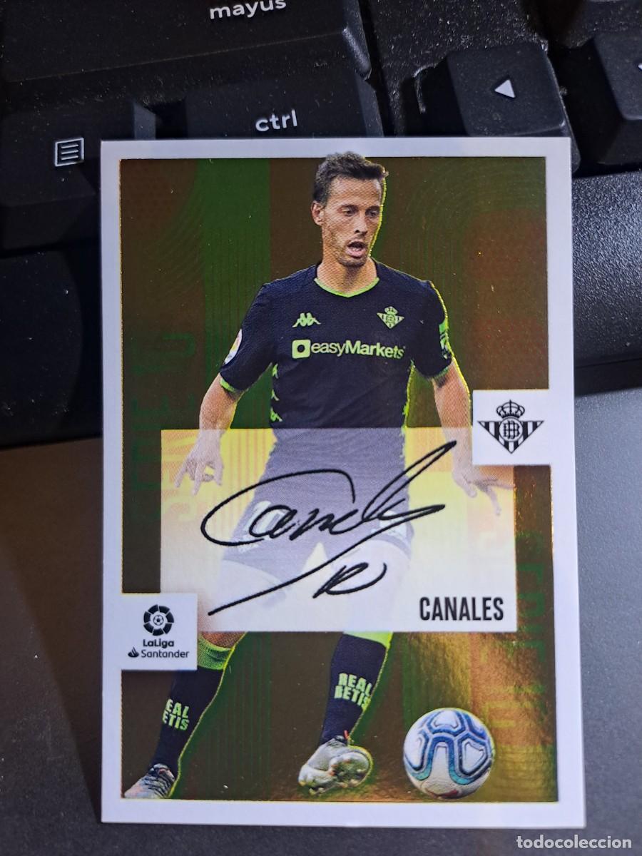 Coleccionismo Cromos antiguos: CROMO CANALES 2 BETIS SERIE 10 LIGA 2020 2021 20 21 ESTE PANINI NUNCA PEGADO