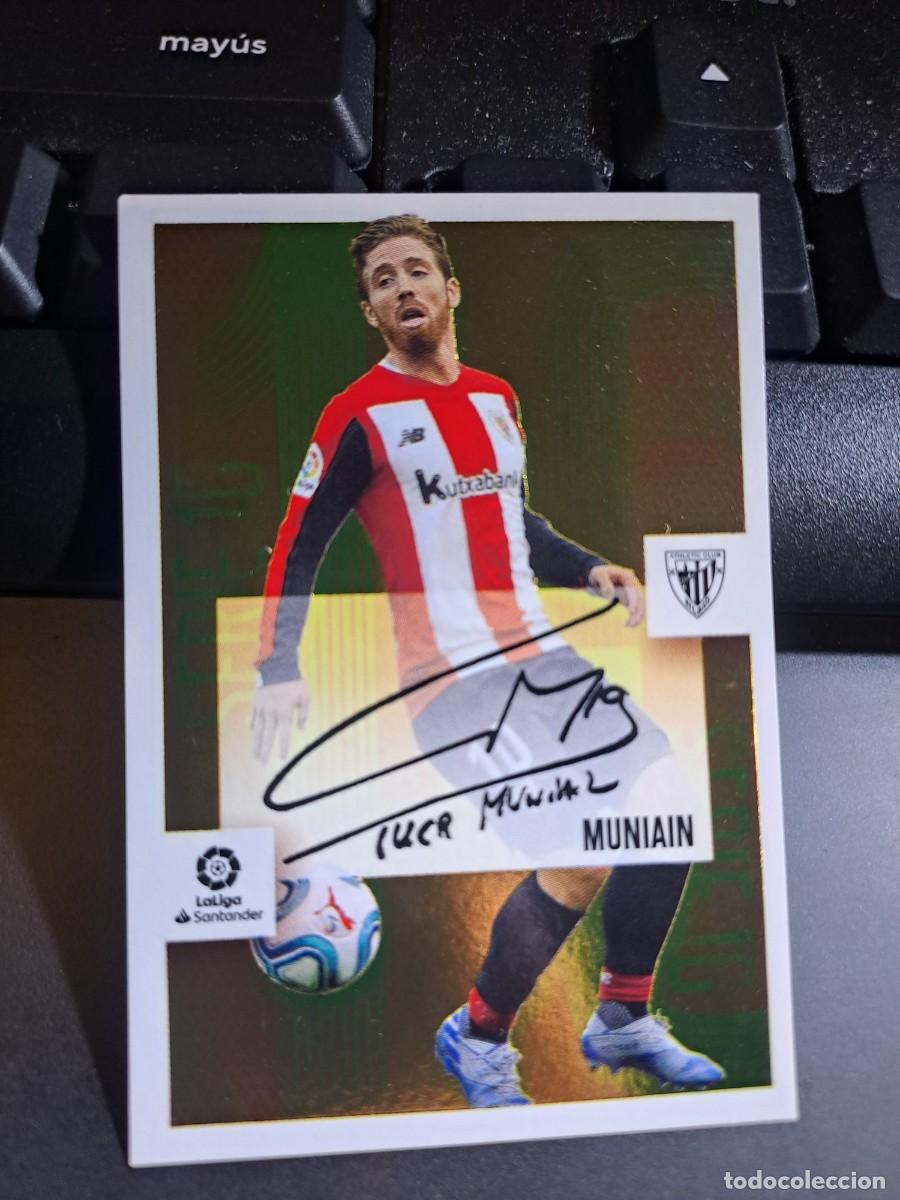 Coleccionismo Cromos antiguos: CROMO MUNIAIN 17 ATHLETIC CLUB DE BILBAO SERIE 10 LIGA 2020 2021 20 21 ESTE PANINI NUNCA PEGADO