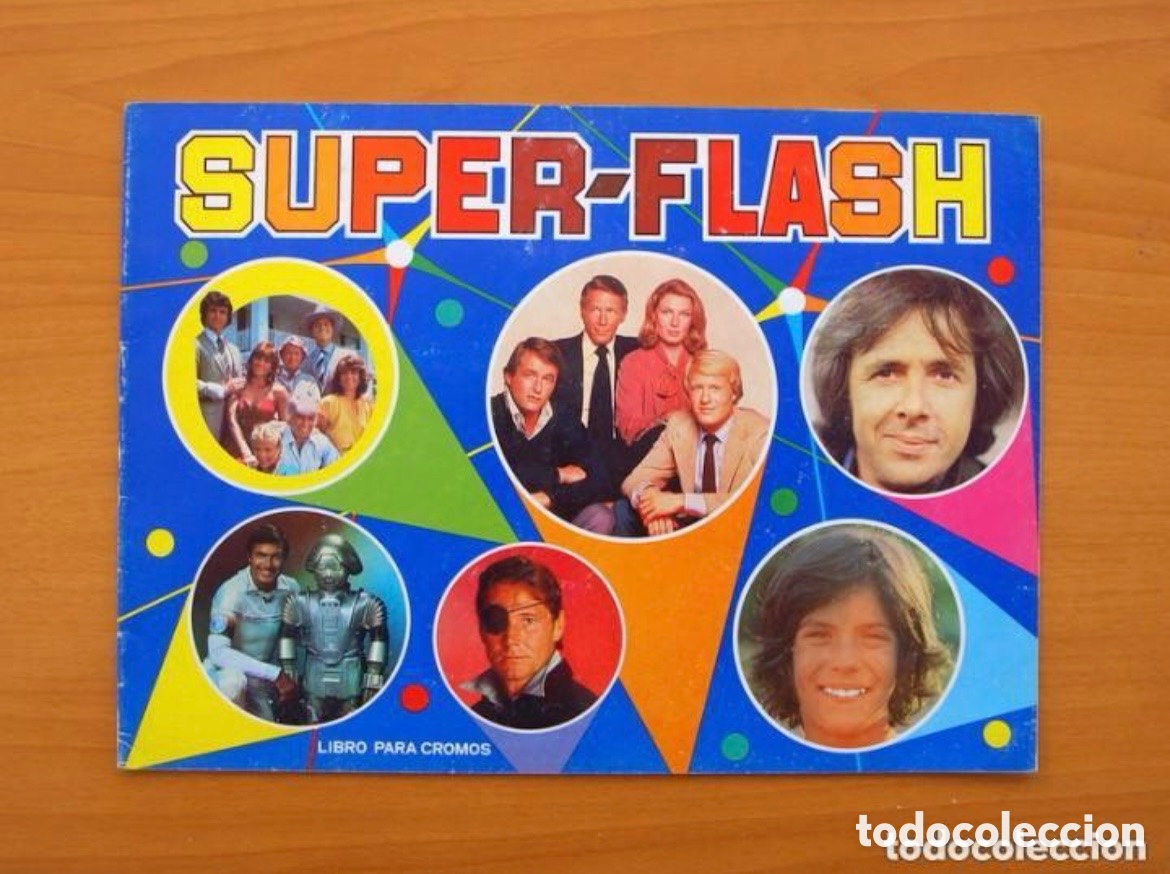 Coleccionismo Cromos antiguos: 4 CROMOS SUPERFLASH NUEVOS SIN PEGAR