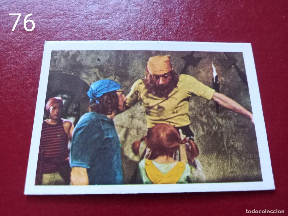 Coleccionismo Cromos antiguos: Cromo n.76 pipi calzaslargas 1974 fher (sin pegar)