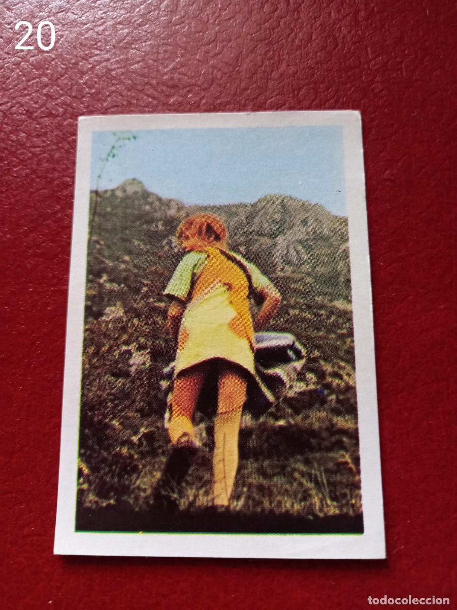 Coleccionismo Cromos antiguos: Cromo n.20 pipi calzaslargas 1974 fher (sin pegar)