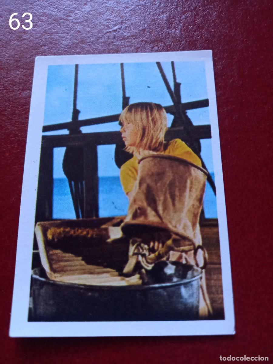 Coleccionismo Cromos antiguos: Cromo n.63 pipi calzaslargas 1974 fher (sin pegar)