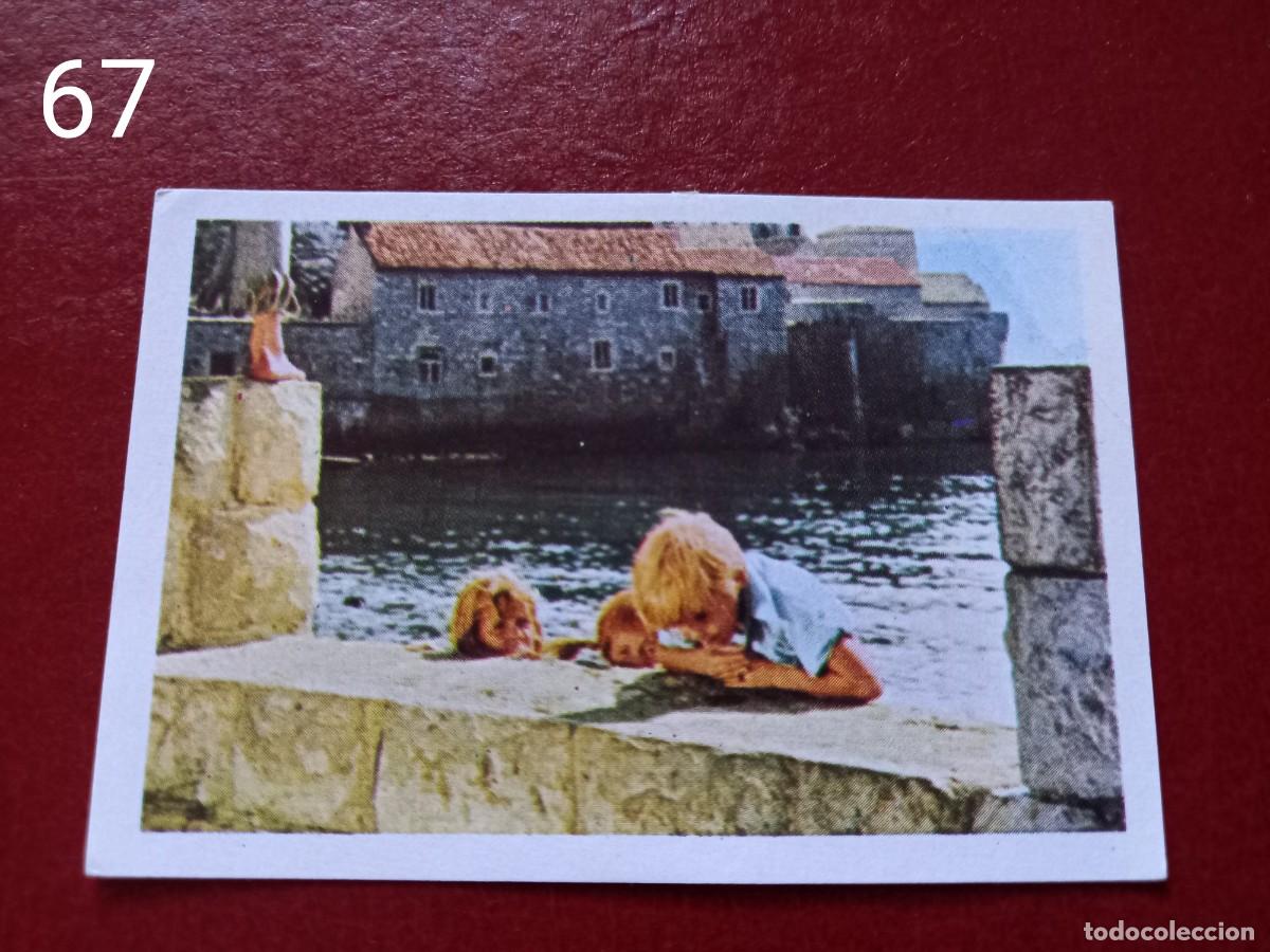 Coleccionismo Cromos antiguos: Cromo n.67 pipi calzaslargas 1974 fher (sin pegar)