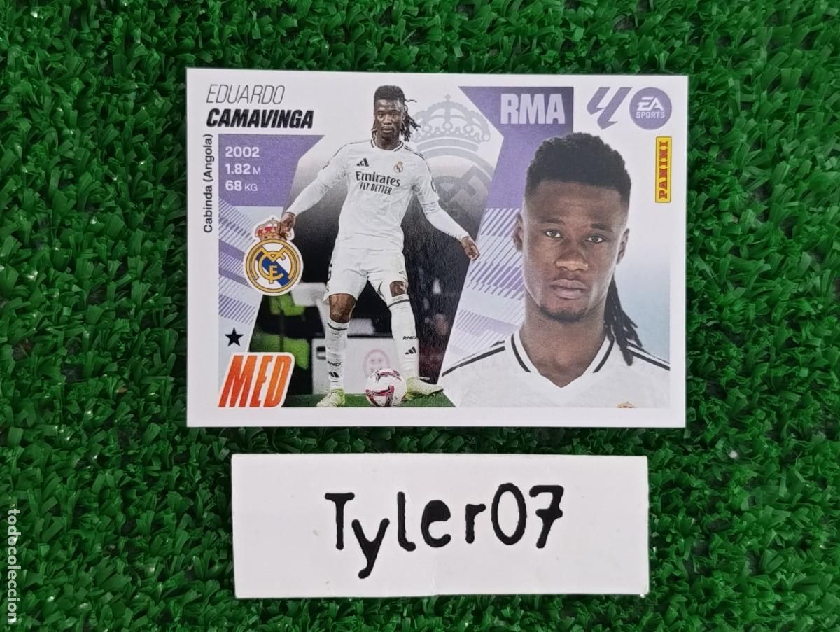 Coleccionismo Cromos antiguos: CAMAVINGA REAL MADRID 12 LIGA ESTE 2025 2026 25 26