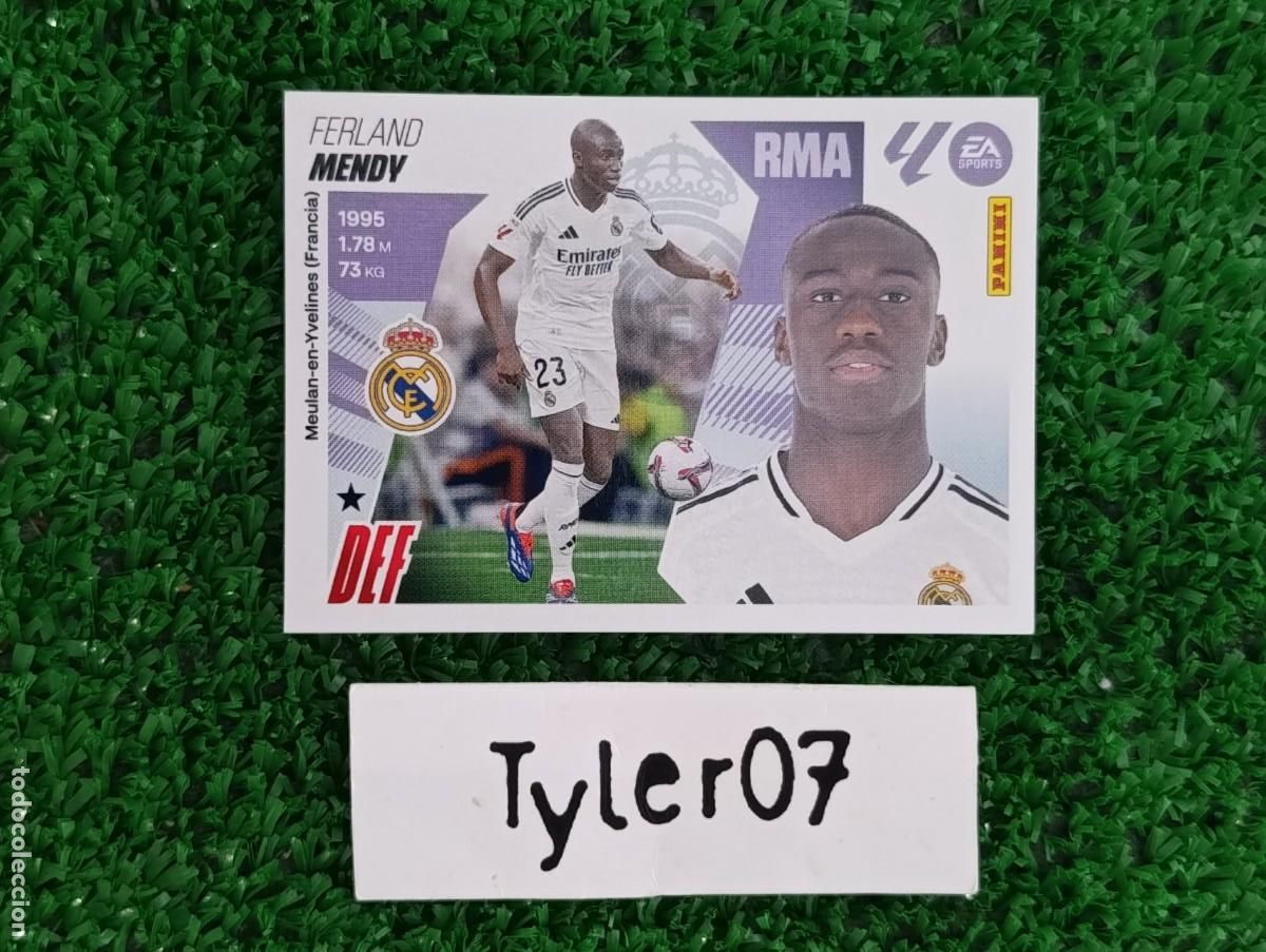 Coleccionismo Cromos antiguos: MENDY REAL MADRID 10A LIGA ESTE 2025 2026 25 26