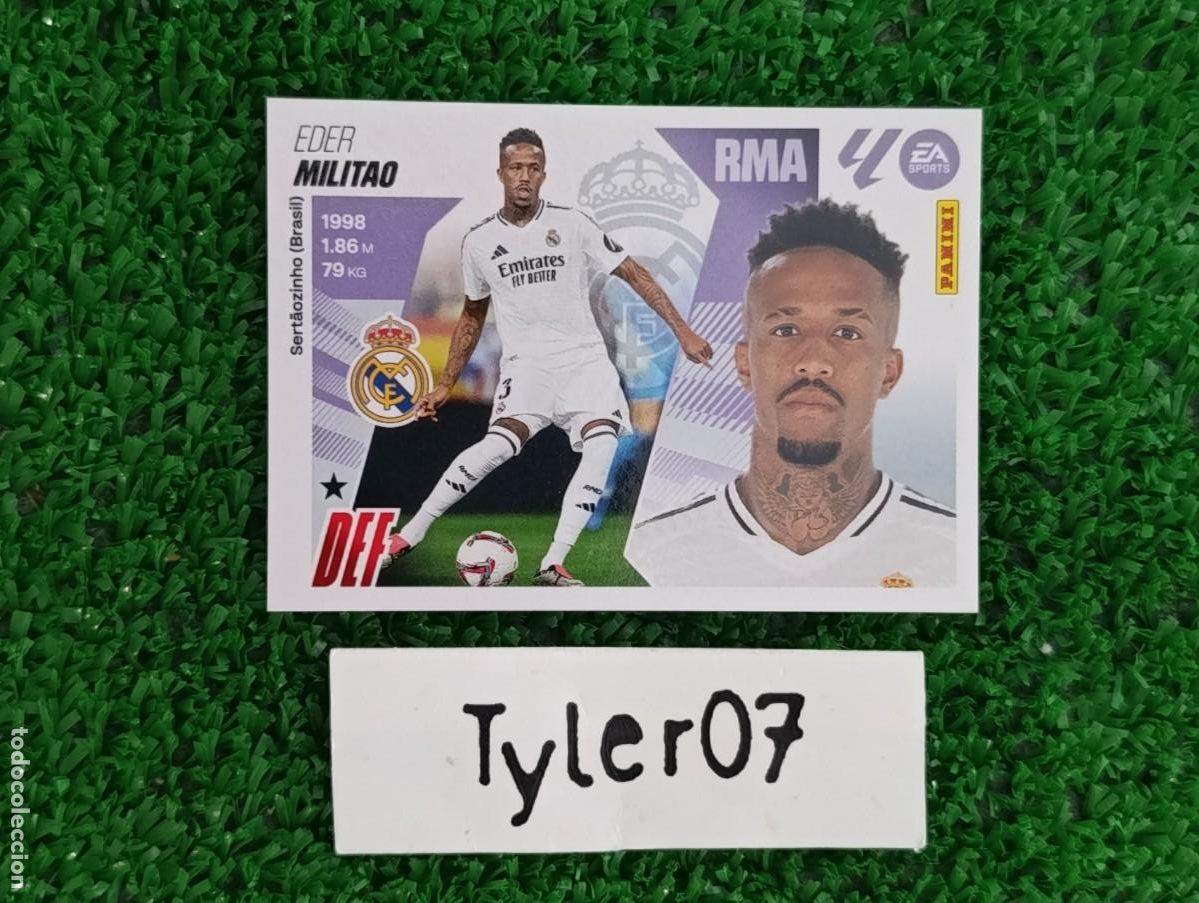 Coleccionismo Cromos antiguos: MILITAO REAL MADRID 8 LIGA ESTE 2025 2026 25 26