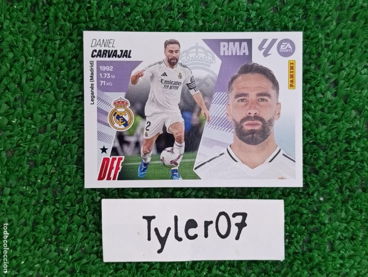 Coleccionismo Cromos antiguos: CARVAJAL REAL MADRID 5 LIGA ESTE 2025 2026 25 26