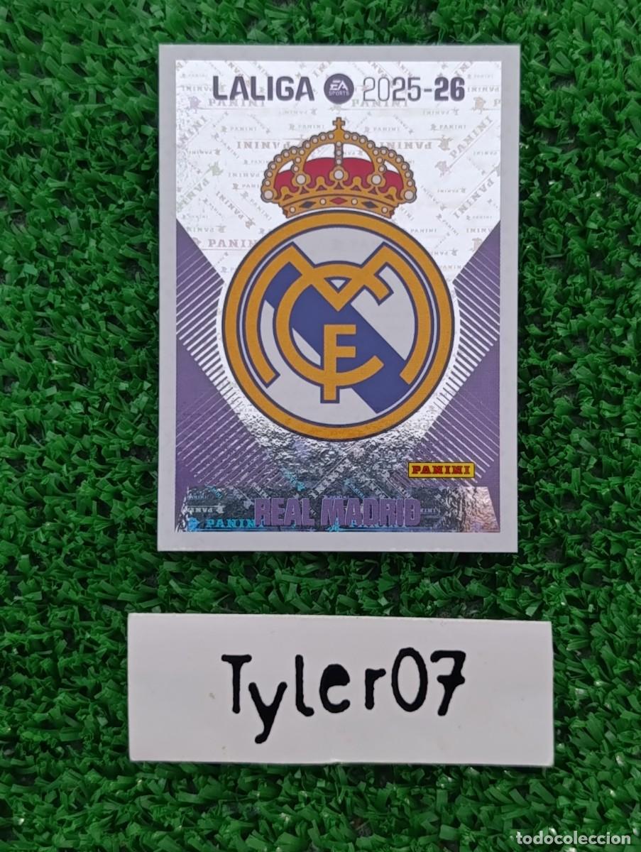 Coleccionismo Cromos antiguos: ESCUDO REAL MADRID 1 LIGA ESTE 2025 2026 25 26