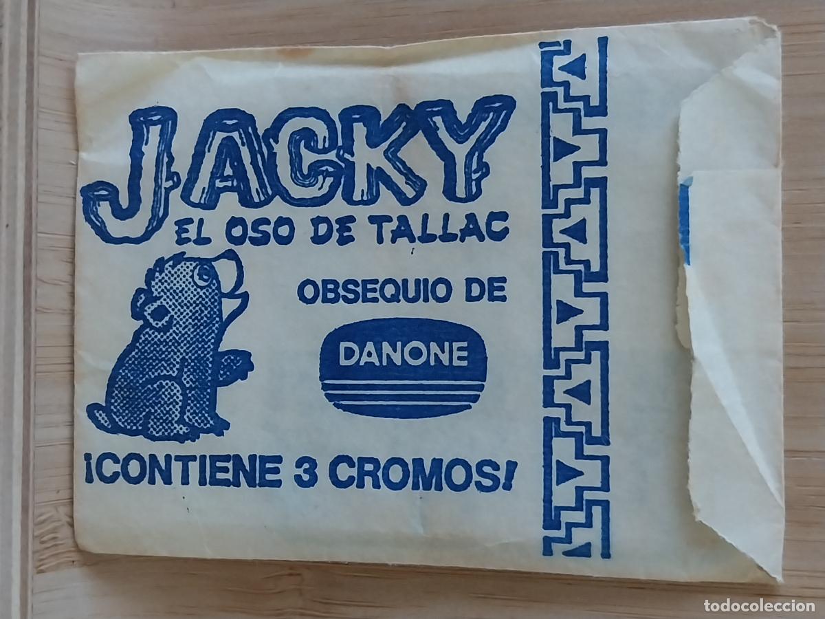 Sammeln alte Sammelbilder: JACKY OSO TALLAC SOBRE VAC&Iacute;O SIN CROMOS ORIGINAL PROMO YOGUR DANONE
